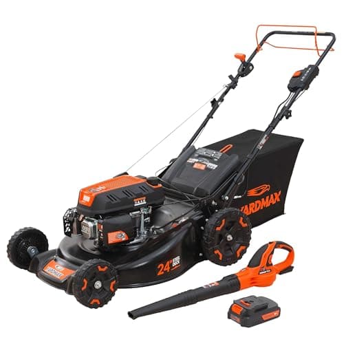 YARDMAX 24" 201cc Electric-Start Select PACE Self-Propelled Gas Mower