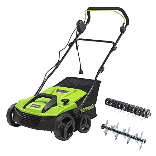 Greenworks Greenworks 13 A 14" Corded Dethatcher / Scarifier