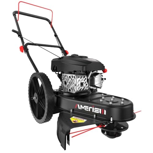 AMERISUN AMERISUN 22" 170cc Walk-Behind String Trimmer, 14" Wheels