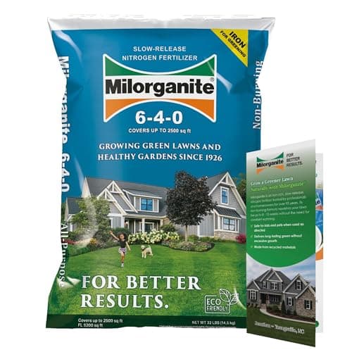 Milorganite Milorganite 6-4-0 Slow-Release Nitrogen (32 lb)