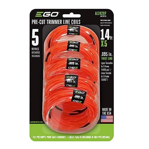 EGO EGO Power+ Twisted Pre-Cut .095" Line (AL2420P, 5-pack)